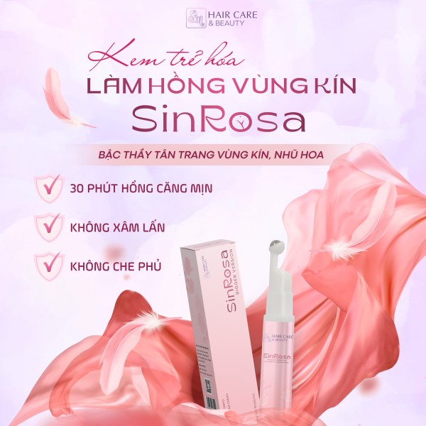 Kem trẻ hóa, làm hồng vùng kín SinRosa (5ml)