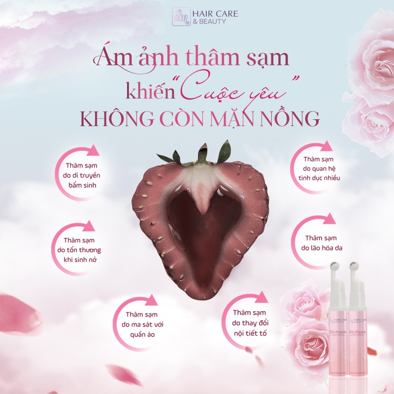 Kem trẻ hóa, làm hồng vùng kín SinRosa (5ml)